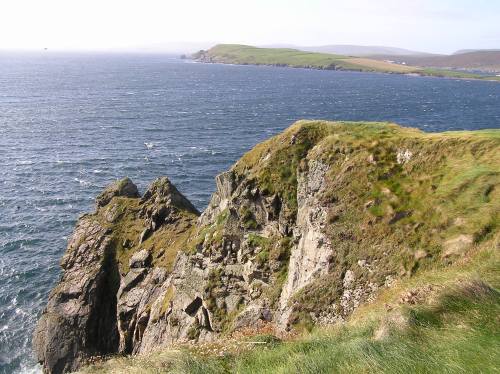 The Cliffs of Lerwick.... (photo courtesy Leah Arnold)