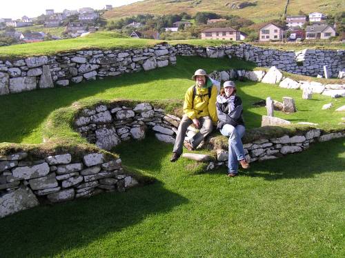 A 4000 year old "broch" in Shetland